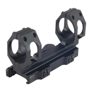 American Defense Manufacturing 30mm 0 Moa Scope Mount  Black AD-RECON-S-30-S