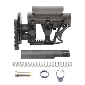 MBA-3 AR-15 Carbine Buttstock Black Adjustable Mil-Spec w/308 Buffer