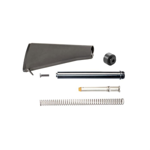 AR-15 A2 Mil-Spec Fixed Buttstock Kit w/ Buffer - Black Polymer