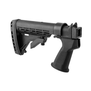 KickLite Adjustable Tactical Buttstock for Saiga 12 Gauge Black