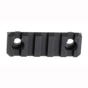 QARS 2" Black Aluminum Picatinny Rail Section Bolt-On Mount