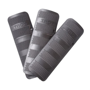 3-Pack Picatinny Rail Covers for AR-15 - 4.4" Black Polymer