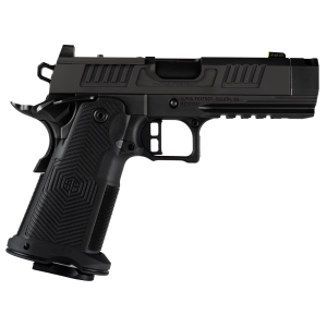 Alpha Foxtrot(R) - AA39X1QIF-XDBK10 - AF1911 Romulus Comp 9mm Luger 10+1 3.5" Semi-Auto Black Pistol