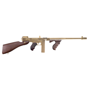 Auto-Ordnance 1927A-1 Deluxe 45 ACP 16.5 50Rd Rifle (Gold/Walnut)