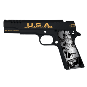 Auto Ordnance 1911 45 ACP 5 7rd Black Gold