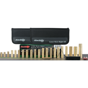 AimSHOT Master 2 Multi-Caliber Green Laser Bore Sight Kit (Brass)