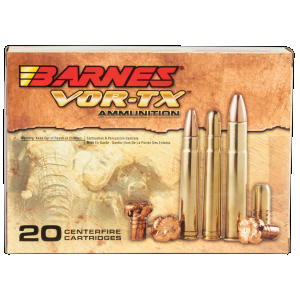 Barnes Bullets Vor-tx 458 LOTT 500 Grain Barnes TSX Flat Base (Box)