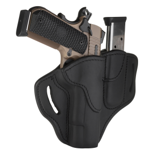 1791 Gunleather Bh1m1 Stealth Black Leather Right Hand 1911 Pistol Holster BH1M1SBLR