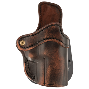 1791 Gunleather Paddle Holster Vintage Leather Right Hand Paddle Mount FN 509 Holster ORPDH24SVTGR