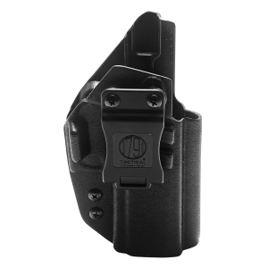 1791 Gunleather Tactical Kydex Black Right Hand Kydex Pistol Holster with Belt Clip TACIWBP320BLKR