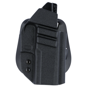 1791 Gunleather Tactical Kydex Black Kydex Right Hand Paddle Sig P320 Handgun Holster TACPDHOWBP320BLKR