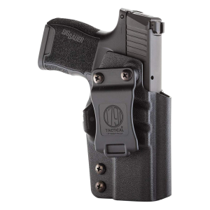1791 Gunleather Tactical Kydex Sig P365 Black Kydex Inside-the-Waistband Right Hand Pistol Holster TACIWBP365BLKR