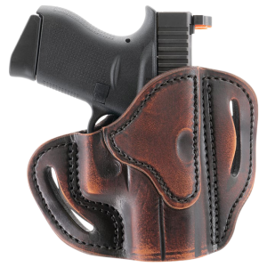 1791 Gunleather Bhc Right Hand Vintage Leather For Glock 43 Compact Belt Slide Holster ORBHCVTGR