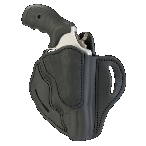 1791 Gunleather Rvh3 Stealth Black Leather Revolver Holster for S&W Governor RVH3SBLR