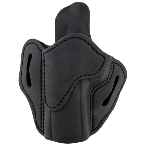 1791 Gunleather Bh2.4 Stealth Black Leather Left Hand Pistol Holster for Walther PPQ ORBH24SBLL