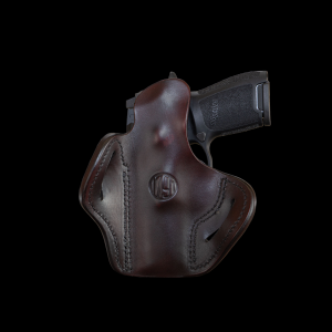 1791 Gunleather Bh2.4s Right Hand Leather Pistol Holster for FN 509 Signature Brown ORBH24SSBRR