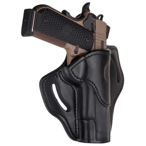 1791 Gunleather Bh1 Black Leather Belt Slide Right Hand 4-5 1911 Holster ORBH1SSBLR