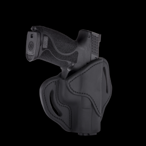 1791 Gunleather Bh2.1 Stealth Black Leather Right Hand Pistol Holster for S&W M&P Shield ORBH21SBLR