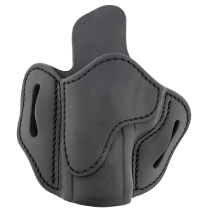 1791 Gunleather Bh2.4s Stealth Black Leather Left Hand Pistol Holster ORBH24SSBLL