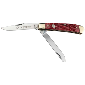 Boker Trapper Traditional Series 2.0 Red Jigged Handle D2 Steel