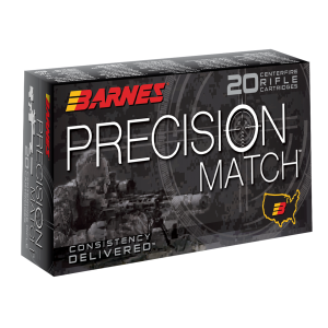 Barnes Bullets Precision Match 308 Winchester 175 Grain Open Tip Match (Box)