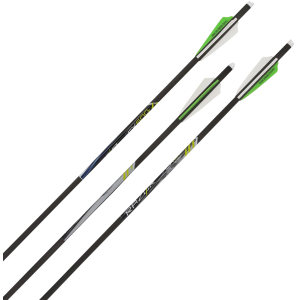 Allen CX600 Carbon Fiber Crossbow Bolts Black 20 3 Pack