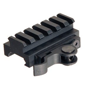AimShot MT61172 Picatinny Quick Release Mount  Black Anodized