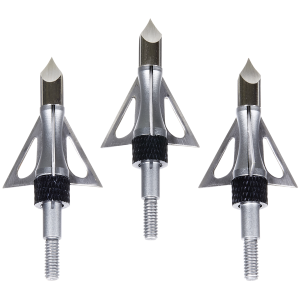 Allen Impact Fixed Blade Broadhead 3 Pack Silver 100gr 3 Blades