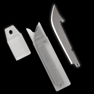AccuSharp Replaceable Blade Razor Knife with 6 Blades 3.5 Inch