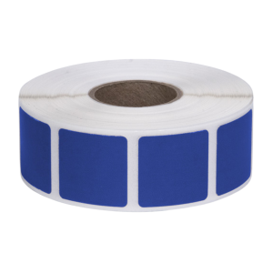Action Target 7/8 Square Pasters Target Repair  1000 Count (Blue)