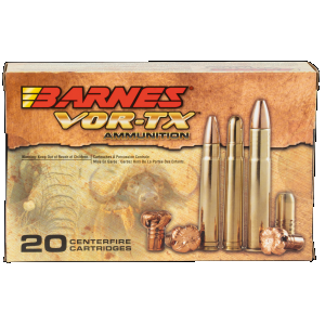 Barnes Bullets Vor-tx 458 Win Mag 450 Grain Barnes TSX Flat Base (Box)
