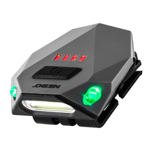 NEBO Einstein Black 100 Lumens Rechargeable Cap Light