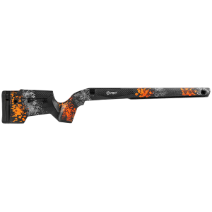 MDT CRBN Carbon Fiber Rifle Stock for Remington 700 Orange Gray