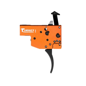 Timney Replacement Trigger Two Stage Black Orange Steel Aluminum