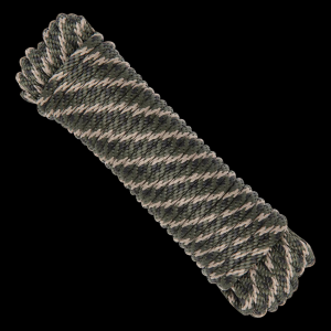 Camo Multipurpose Outdoor Rope 50ft Polypropylene