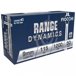 Fiocchi Range Dynamics 9mm Lug