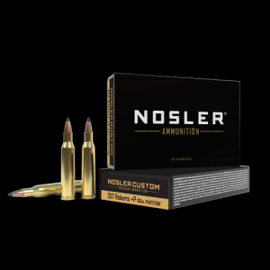 257 Roberts +P 100gr Partition NoslerCustom Ammunition