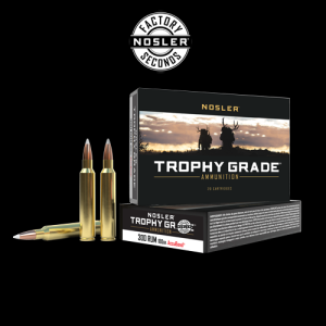300 RUM 180 AccuBond Trophy Grade Ammunition (Factory Seconds) | 20 Count