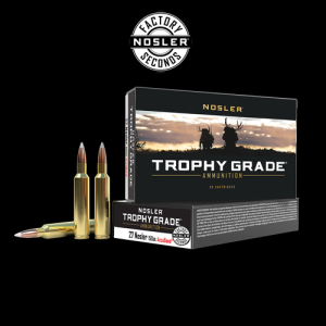 27 Nosler 150gr AccuBond Trophy Grade Ammunition (Factory Seconds) | 20 Count