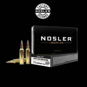 22 Creedmoor 85gr RDF Match Grade Ammunition (Factory Seconds) |20 Count