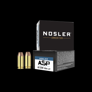 40 S&W 150gr JHP ASP Handgun Ammunition (20ct)