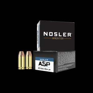 45 ACP 185gr JHP ASP Handgun Ammunition (20ct)