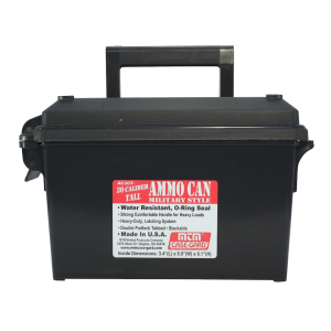 MTM Ammo Can Tall 30 Caliber Polymer Black