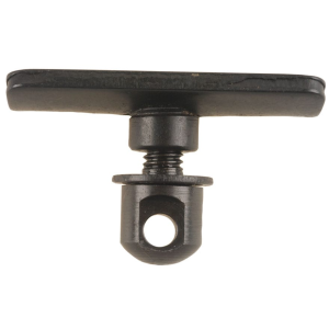 Harris Bipod Adapter Stud Flange Nut for Wood Forends Black
