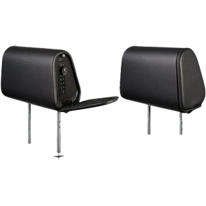 The Headrest Safe Company Vulcan Headrest Safe and Non-Safe Bundle Black Cloth