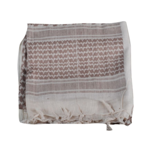 Voodoo Tactical Woven Coalition Desert Scarf Cotton Sand and Tan