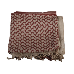 Voodoo Tactical Woven Coalition Desert Scarf Cotton Tan and Brown