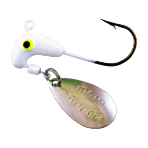 Road Runner Original Head 1/16oz Underspin Jighead White 8PK