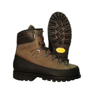 Meindl San Ramon Steel Toe 6" Work Boots Leather Brown Men's 14 D