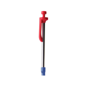 Crosman Air Gun 177 Caliber Pellet Loader Metal with Red Polymer Top and Blue Polymer Feed Tip